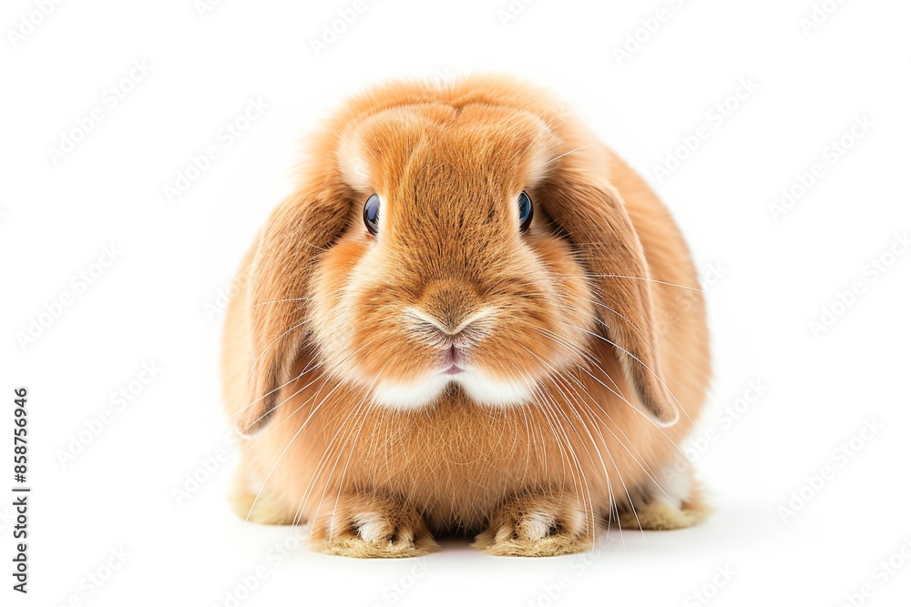 Mystic portrait of Holland Lop, full body shot, full body View Mystic portrait of Holland Lop, full body shot, full body View