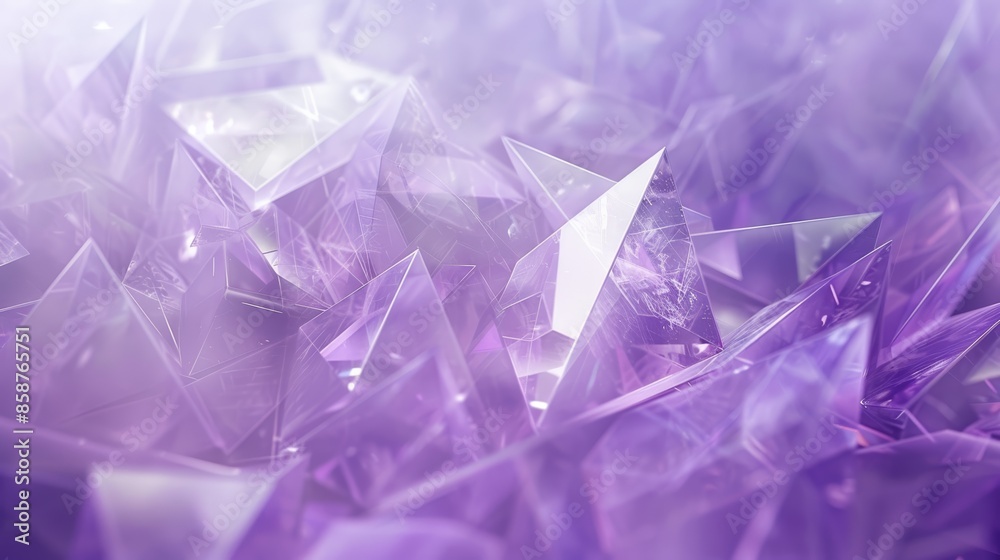 Abstract background of sparkling purple crystal shards. Abstract background of sparkling purple crystal shards.