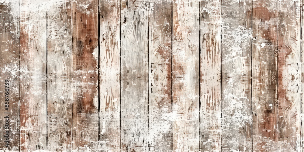 Obraz premium Weathered Wooden Planks