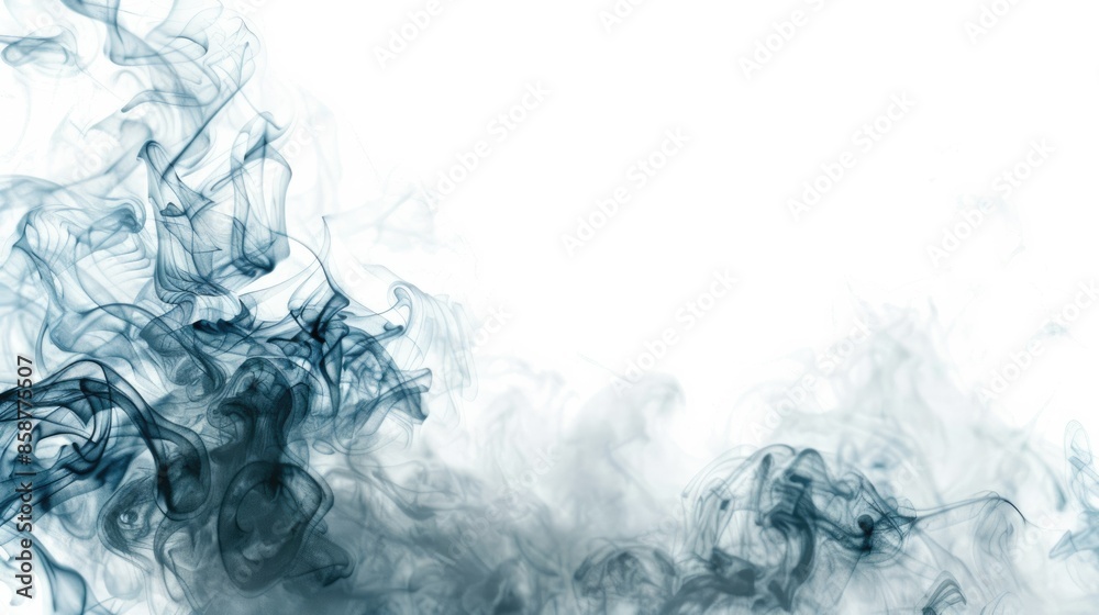 a Smoke Frame with Transparent Background a Smoke Frame with Transparent Background