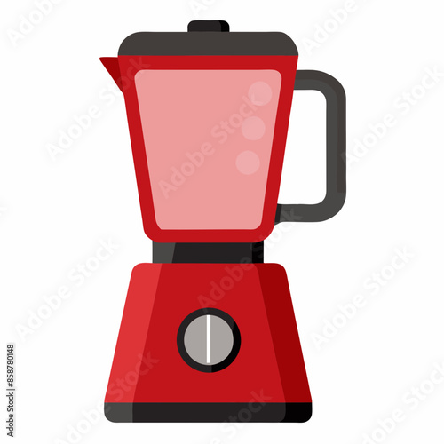 Electric blender vector illustration