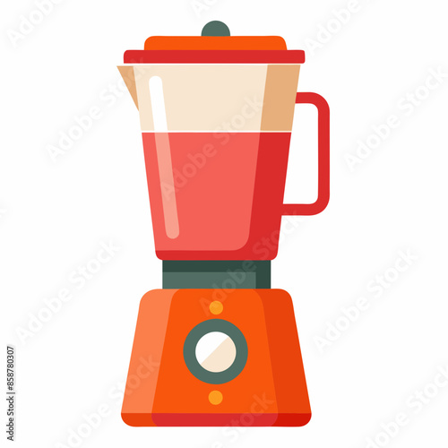 Electric blender vector illustration