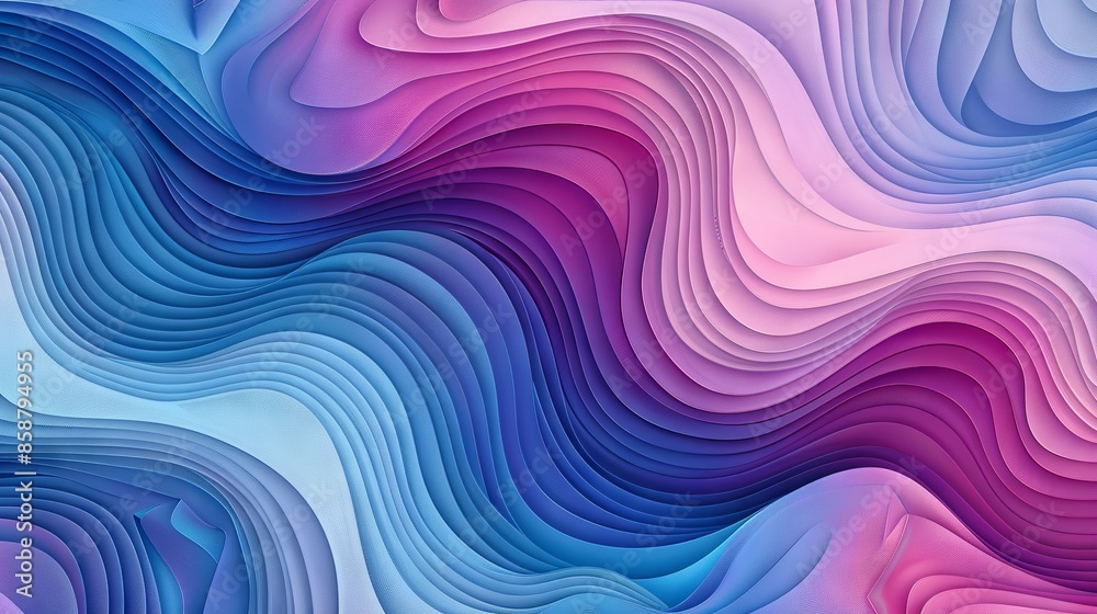 Obraz premium Dynamic abstract background with modern pattern for design – vector illustration