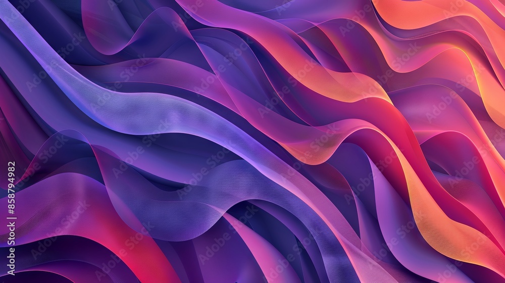 Obraz premium Dynamic abstract background with modern pattern for design – vector illustration