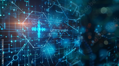 A secure healthcare database utilizing 5G and blockchain technology to protect patients sensitive medical information and streamline data sharing between healthcare providers.