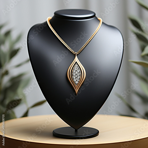 A Breathtaking Capture of the Kohinoor Diamond Necklace photo