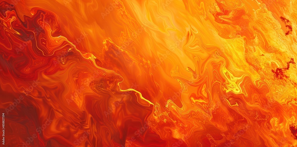 Abstract Flame-like Background