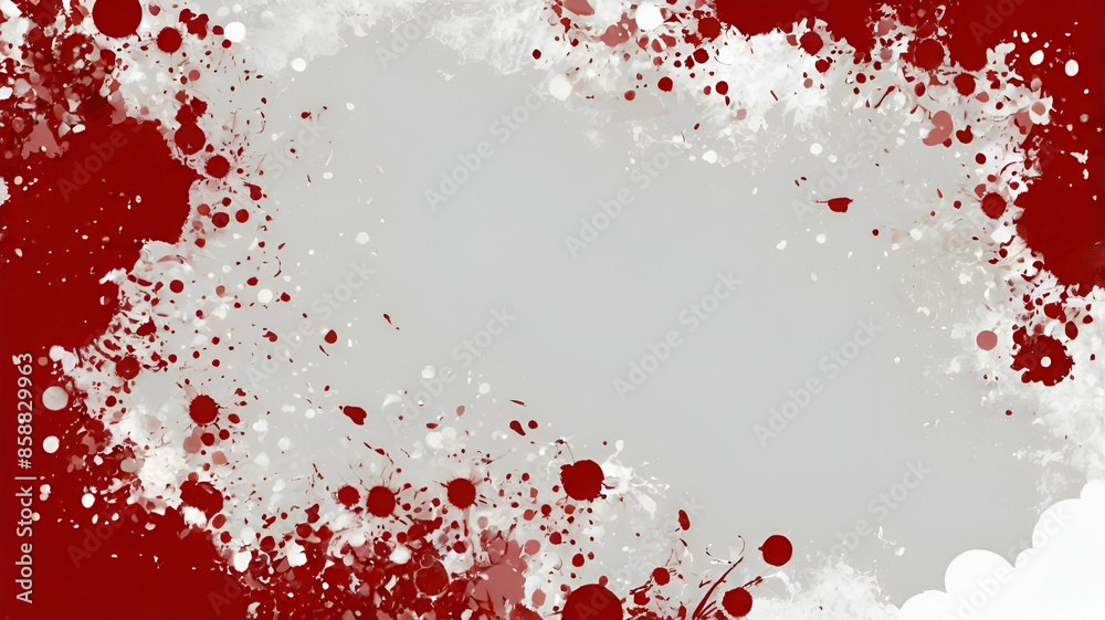 red and white background with copy space ganrative.ai red and white background with copy space ganrative.ai