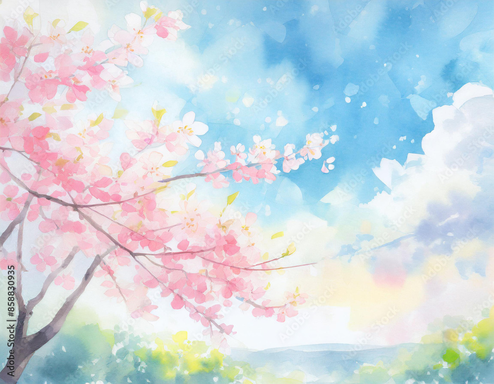 Fototapeta premium cherry blossom in the spring