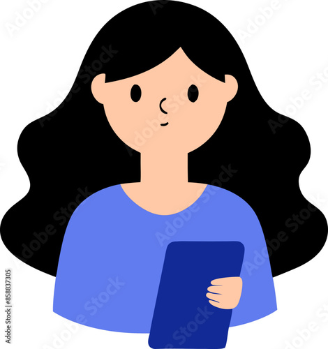 girl svg icon