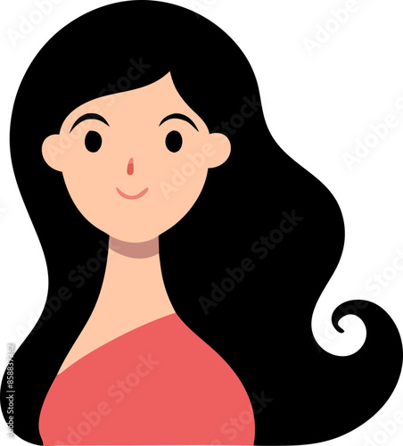 girl svg icon