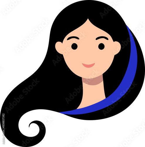 girl svg icon
