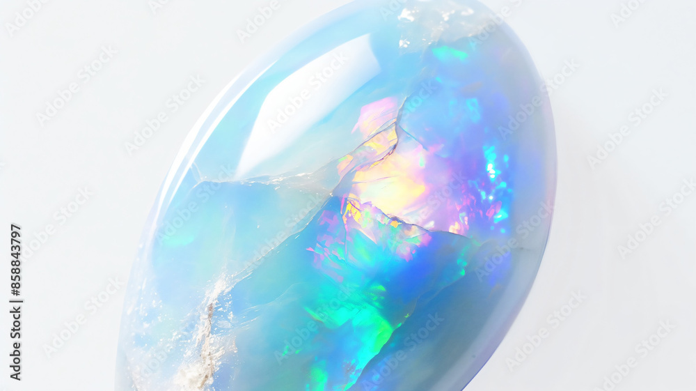 Blue transparent crystal Blue transparent crystal