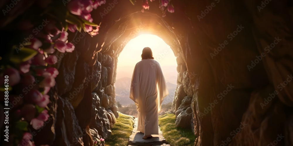 Symbolism of Easter Resurrection and Second Coming of Christ in Jesus ...