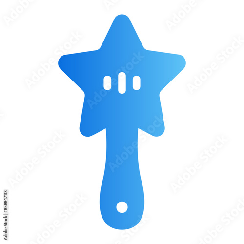 rattle gradient icon