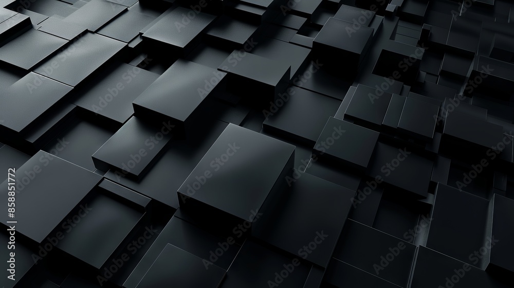 Minimalist 3d rendering of extra dark background for website header design in high-resolution Minimalist 3d rendering of extra dark background for website header design in high-resolution