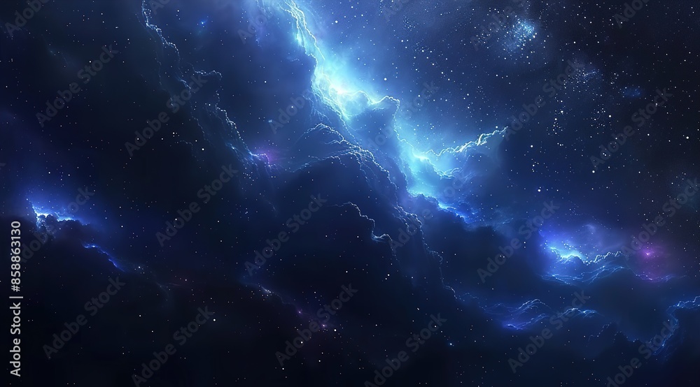 Fototapeta premium background with stars