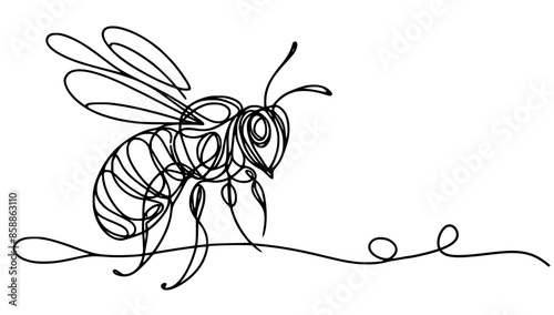 illustration of a wasp