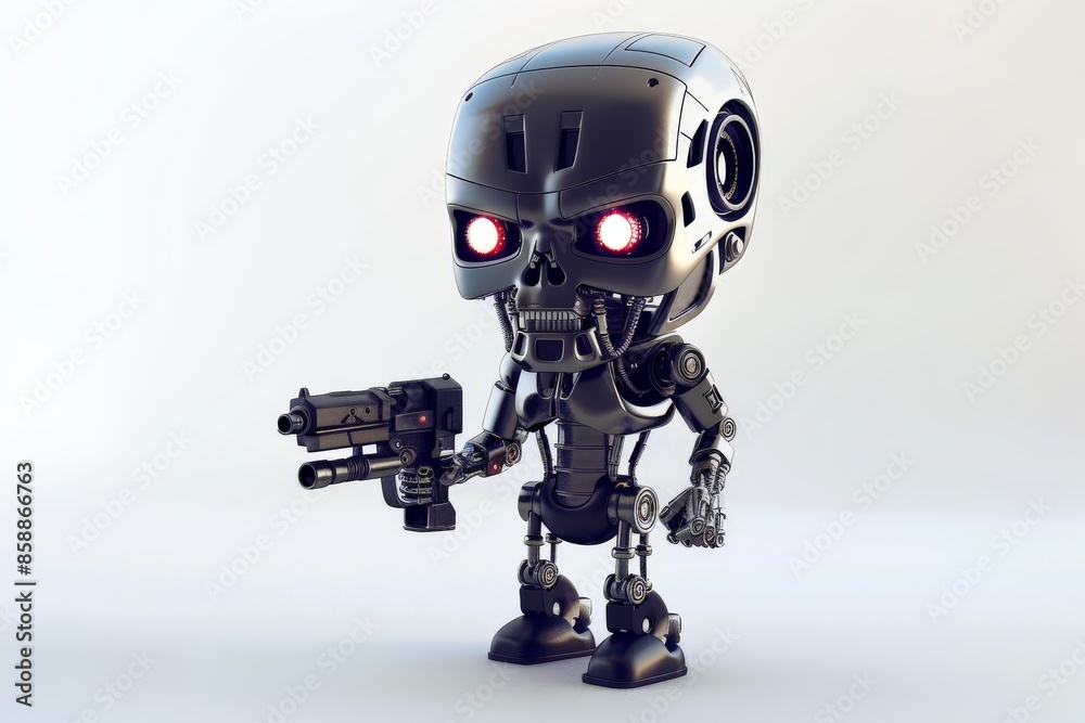 terminator 3d style terminator 3d style