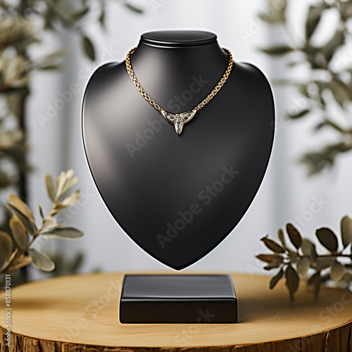 The Kohinoor Long Chain Necklace photo