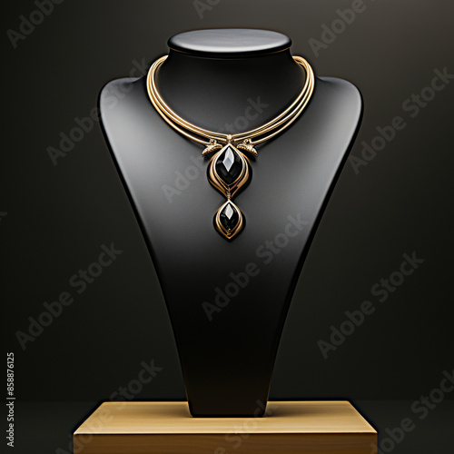 The Kohinoor Long Chain Necklace photo