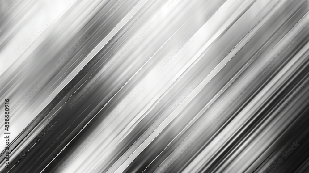 Fototapeta premium Abstract Geometric Technology Banner with White and Grey Arrows, Vector Design