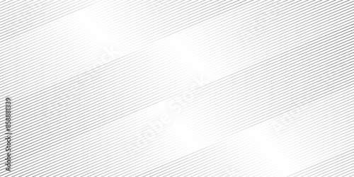 Wallpaper Mural Vector gradient gray line pattern Transparent monochrome striped texture, minimal background. Abstract background wave line elegant white striped diagonal line technology concept web texture. Torontodigital.ca