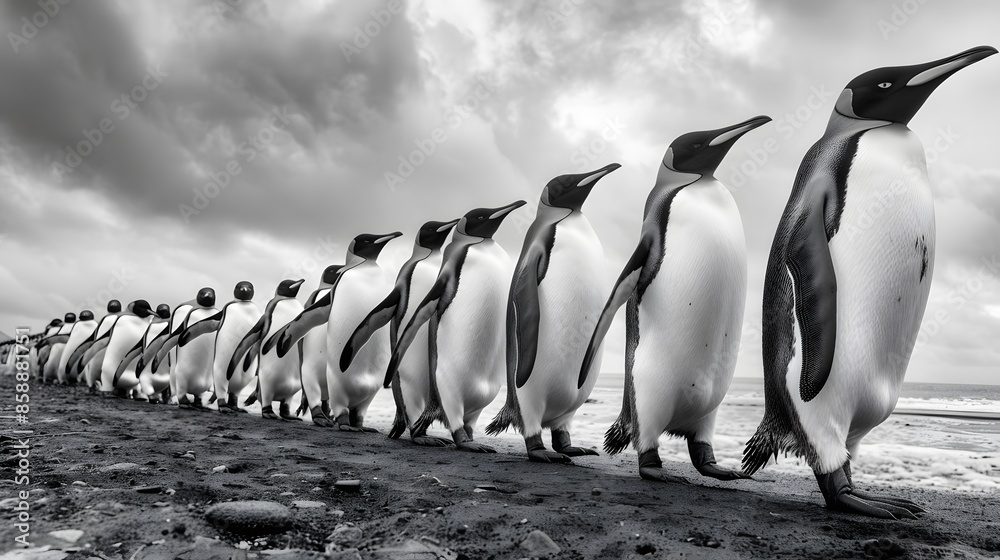 Obraz premium Neuseeland Oamaru Pinguin Strand. 