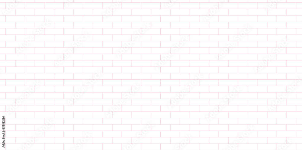 Subway tile seamless pattern. Vector abstract background with geometric shapes. Abstract brick background with pink color Subway tile seamless pattern. Vector abstract background with geometric shapes. Abstract brick background with pink color