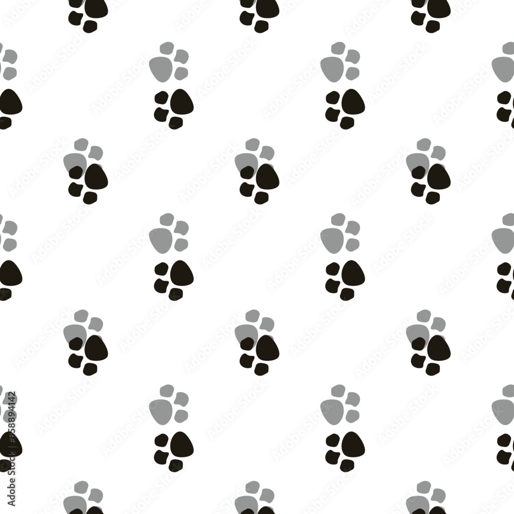 seamles background pawprint seamles background pawprint