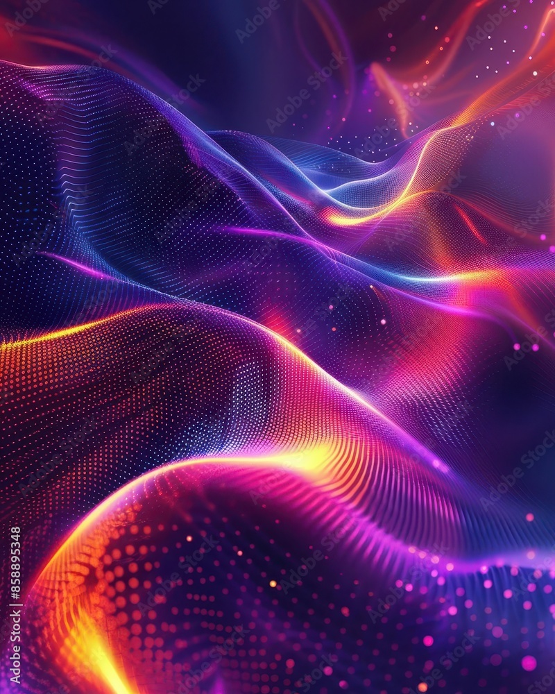 Modern futuristic background with subtle gradient colors and hi-tech designs, perfect for showcasing cutting-edge technology in advertising campaigns.