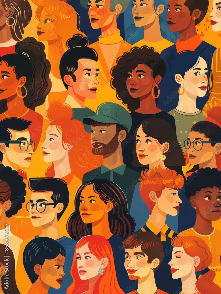 Inclusive and authentic user-generated content showcasing a variety of individuals, ideal for social media platforms focused on representation. Inclusive and authentic user-generated content showcasing a variety of individuals, ideal for social media platforms focused on representation.