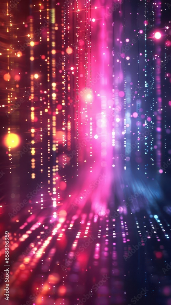 Explore this hi-tech and modern vertical video background with gradient hues and futuristic elements, ideal for captivating social media content. Explore this hi-tech and modern vertical video background with gradient hues and futuristic elements, ideal for captivating social media content.
