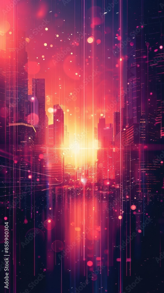 Futurism-inspired vertical video background with soft gradients and hi-tech elements, perfect for showcasing cutting-edge technology. Futurism-inspired vertical video background with soft gradients and hi-tech elements, perfect for showcasing cutting-edge technology.