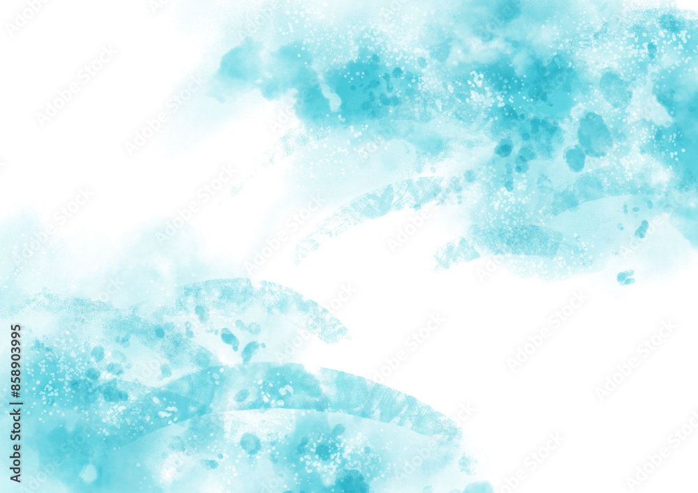 水彩 水イメージ背景
水彩 水イメージ背景