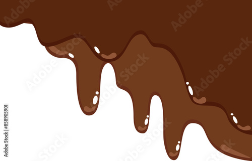 Melted Chocolate Corner