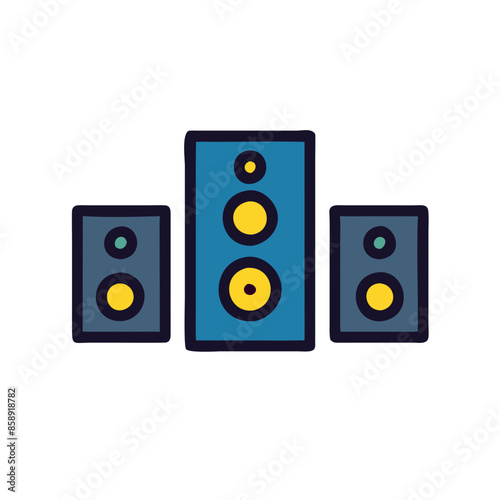 set of speakers