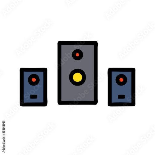 set of speakers