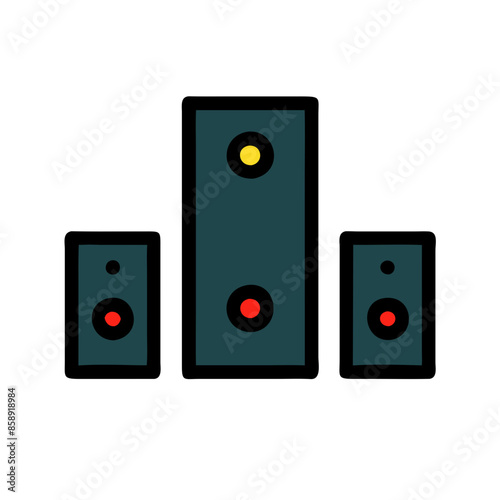 set of speakers