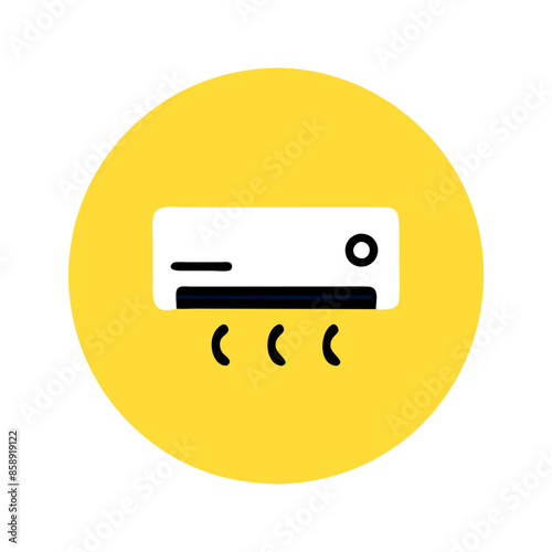 illustration of a split unit air condition