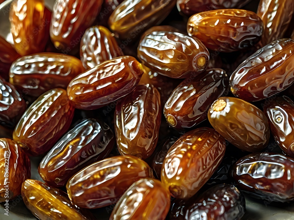 dates close up. date palm background. Date palm on a traditional craftsman market.Horizontal image. dates close up. date palm background. Date palm on a traditional craftsman market.Horizontal image.