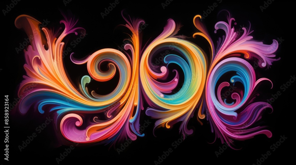 abstract fractal background abstract fractal background