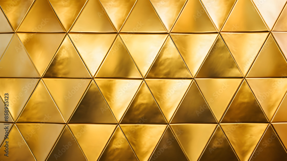 geometric golden wall geometric golden wall