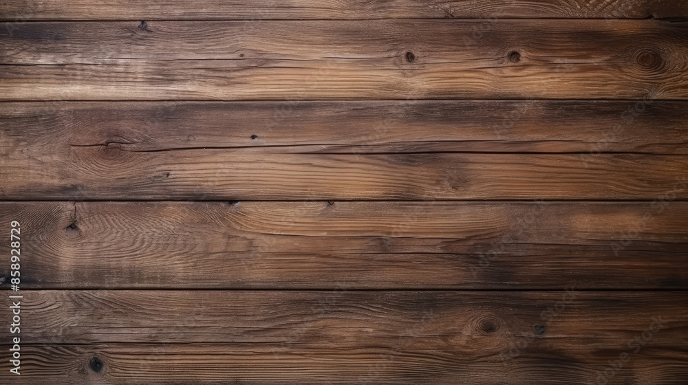 Old brown rustic dark grunge wooden timber wall or floor or table texture - oak wood background banner panorama long, Generative AI Old brown rustic dark grunge wooden timber wall or floor or table texture - oak wood background banner panorama long, Generative AI