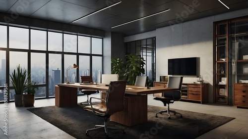 interior of a office