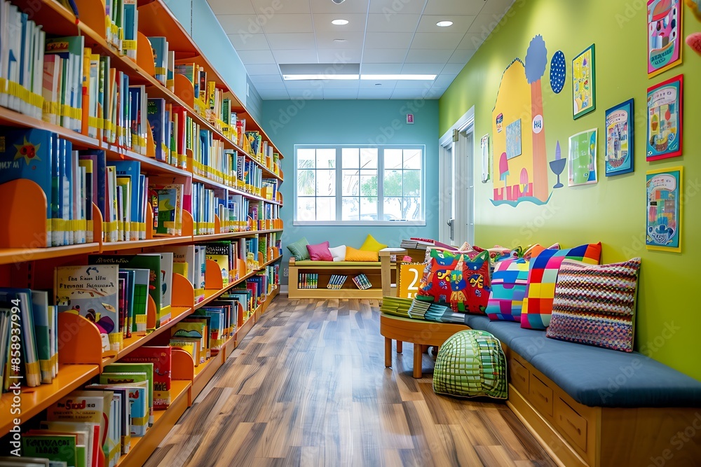 books in library