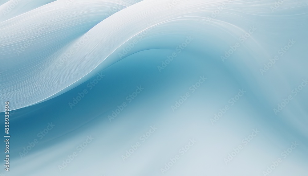 Fototapeta premium abstract blue white wave lotion background 