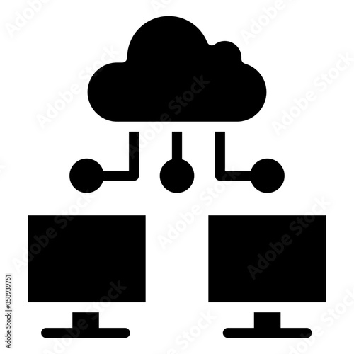 Edge Computing  Icon Element For Design