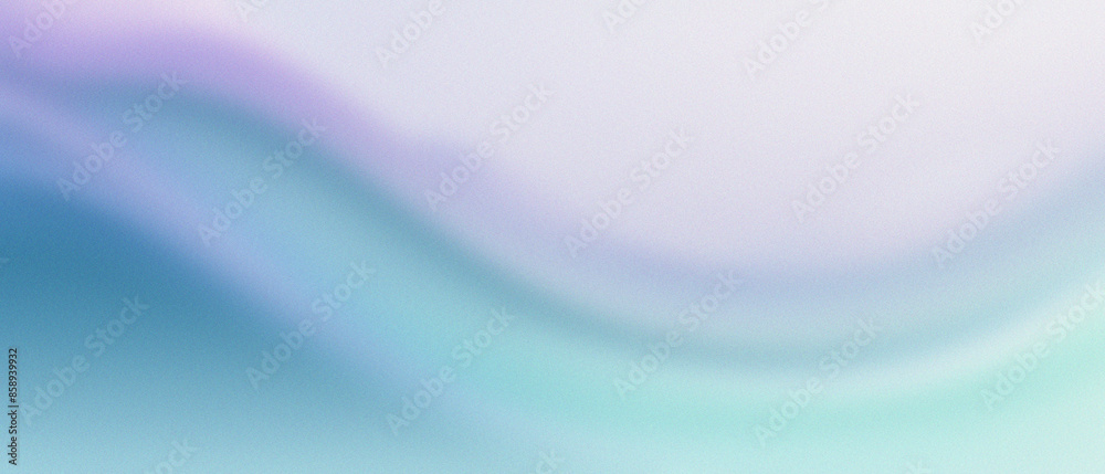 Abstract Gradient Background with Soft Pastel Colors and Smooth Wave Patterns for Modern Design Projects, blurred noise and grainy texture