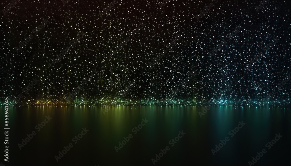Holographic confetti sparkling on a black background, rainbow reflections, modern and trendy effect Holographic confetti sparkling on a black background, rainbow reflections, modern and trendy effect